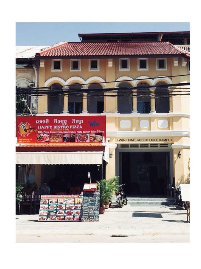Twin Home Guesthouse Kampot Eksteriør billede